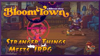 narrative RPG w turn based combat amp monster taming  Gameplay Demo quotBloowmtown A different story quot [upl. by Sined767]