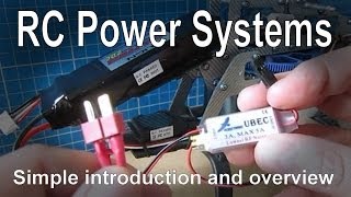 RC Electric Power Systems Simply Explained ESC BEC LIPO Brushless etc [upl. by Aelram708]