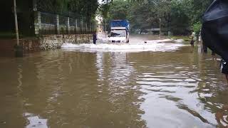 23amp24 July 2021 Kaiga Township submerged in Kali River Kadra Dam water [upl. by Benil]