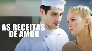 As receitas de amor  Filme dublado completo  Filme romântico em Português [upl. by Laekim]