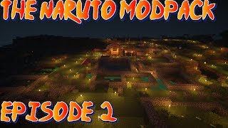 Minecraft Naruto Mod Pack  Season 2  Episode 2  Building [upl. by Notla]