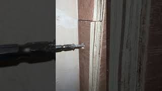 Self drilling screw for thick steel wood woodworkingprojects diy woodworkingtools carpentry [upl. by Adora764]