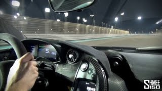 McLaren P1 Incredible HOT LAP Onboard [upl. by Anelrats304]