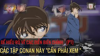 Các tập Conan cần xem nếu muốn hiểu rõ hơn về mạch truyện chính  Phần 1 [upl. by Lareneg]