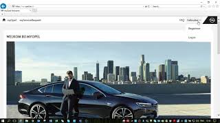 How to create a myOpel account New myOpel  No Preregistration [upl. by Eirollam533]