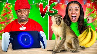 CHEAP VS EXPENSIVE CHRISTMAS PRESENTS CHALLENGE 🎁 [upl. by Rats]