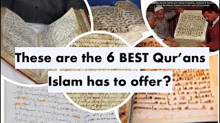 32 The 6 HOPELESS yet earliest Quranic Manuscripts [upl. by Yriek]