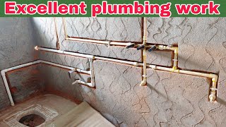 plumbing work for concealed wall mixer with all details [upl. by Lombardo]