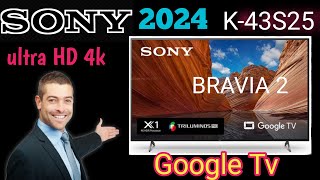 Sony Latest 43 inch ultra HD 4k LED 2024 K43S25Best LED TV in India [upl. by Dowlen548]