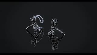 Western Jewelry Arrow Leaf Feather Cartilage Ear Cuffs Earrings Silver [upl. by Anibor139]