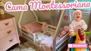 Quarto compartilhado Cama Montessoriana Infantil 🌸 [upl. by Rather]