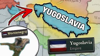 Forming YUGOSLAVIA as MONTENEGRO in Victoria 3 [upl. by Toombs]