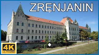 4K Zrenjanin  Serbia🇷🇸Walking Tour  City Centre [upl. by Akcirred916]