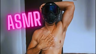 ASMR  Relaxing Experience Chest Tapping Full Body Sounds amp Body Oil Massage [upl. by Gilus708]