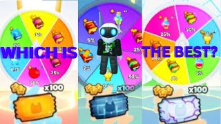 Spinning Every Pet Simulator 99 Wheel 100 Times To See Which Is The Best… [upl. by Alathia]