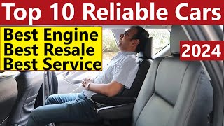 TOP 10 RELIABLE CARS IN 2024 Best ENGINE RESALE SERVICE Quality [upl. by Madeline]