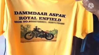 Sublimation printing in yellow polyster TshirtSublimation printing Hindi [upl. by Suoivart324]