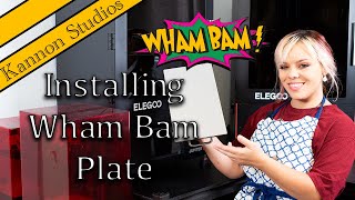 Installing Flexible Wham Bam Plate on the Elegoo Jupiter [upl. by Esiuolyram]