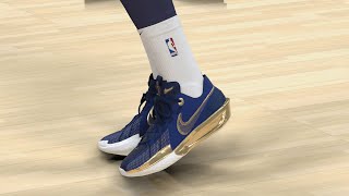 NBA 2K24 Next Gen Shoe Creator  Nike GT Cut 3 quotNights in Parisquot [upl. by Ahsemac]