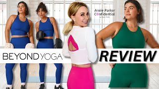 BEYOND YOGA  Reviewing their NEW POWERBEYOND Workout Outfits [upl. by Higgs]