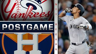 Yankees vs Astros  Highlights Recap amp Reaction  32824 [upl. by Aeslahc]