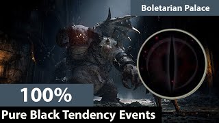 Demons Souls Pure Black Tendency Events  Boletarian Palace [upl. by Terrene371]