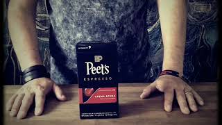 Peets Crema Scura Nespresso Unboxing amp Review [upl. by Anij713]