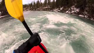 Widowmaker to Canoe Meadows  Kananaskis River Alberta  World Kayak River Guide [upl. by Nennerb]