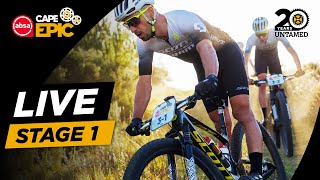 LIVE  STAGE 1  2024 Absa Cape Epic [upl. by Killie72]