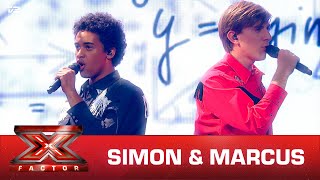 Simon amp Marcus synger ‘Rocket Scientist’ – Teddybears feat Eve Semifinale  X Factor 2021  TV 2 [upl. by Delaine]