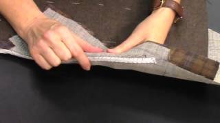 How to Pad Stitch or Feather Stitch a Suit Coat Lapel [upl. by Jaime]