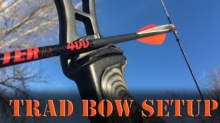 How to set up a Traditional Bow longbow or Recurve [upl. by Ahtilat567]