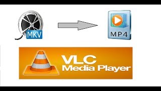 How to convert mkv movie file into mp4  flv  avi using vlc media player  Hindi [upl. by Adlesirg781]