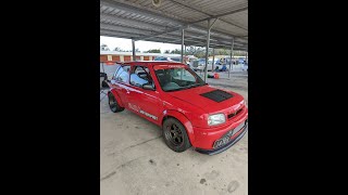 Turbo SR20 K11 Micra Lakeside Raceway QLD [upl. by Sukram]