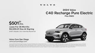 Volvo C40 Recharge Pure Electric 12072024 4653680 [upl. by Velda679]