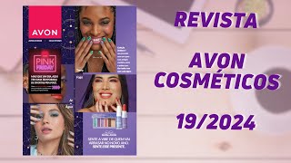 REVISTA AVON COSMÉTICOS CICLO 192024  NATAL [upl. by Rahsab]