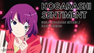 Kogarashi Sentiment  Monogatari Series Second Season OP 6 Piano Cover [upl. by Childers52]