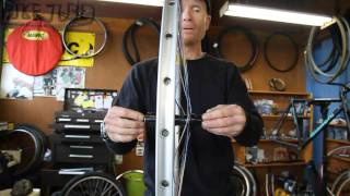 How to Dish a Bicycle Wheel  TheBikeTubecom [upl. by Ttreve]