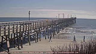 Sunset Beach Pier Webcam by sunsetbeachsalescom [upl. by Teressa]