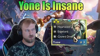 Edgelord Yone Eliminates Everything Yone Reroll  TFT Set 10 Ranked 141 [upl. by Manthei]