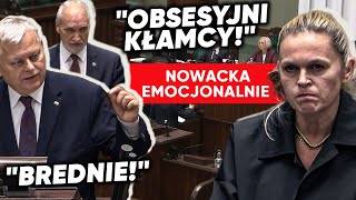 Brutalny atak Giertycha Suski na ratunek Macierewiczowi Nowacka emocjonalnie Obsesyjni kłamcy [upl. by Dinse]