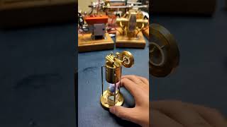 Mini Steam Engine Model Single Cylinder Swing Steam Engine  EngineDIY [upl. by Loferski]