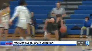 Hudsonville vs South Christian boys’ basketball [upl. by Corwun648]