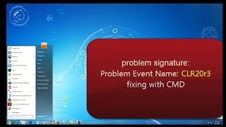 CLR20r3 problem on ehshellexe how to fix with CMD [upl. by Daberath371]