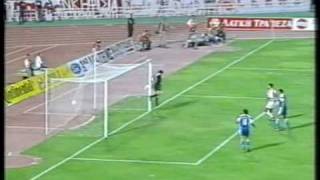 olympiakos vs anorthosis 21 199899 champions league qualifications [upl. by Judith142]