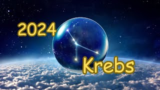 🌟 Krebs im Fokus Jahreshoroskop 2024 Liebe Erfolg amp emotionale Entfaltung 🌈✨ [upl. by Haseena]