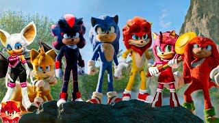 TODOS LOS PERSONAJES DE SONIC 3 EN ESPAÑOL 2024  TEORIA OFICIAL SONIC 3 LA PELICULA [upl. by Chan]