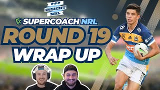 NRL Supercoach 2024  Round 19 Wrap Up  Weekly LIVE Review [upl. by Salamone]