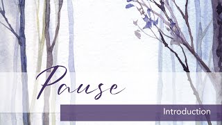 Pause Spending Lent with the Psalms  Introduction [upl. by Ynnaj]