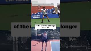 Andrey Rublev Forehand Slow Motion breakdown [upl. by Tiduj]